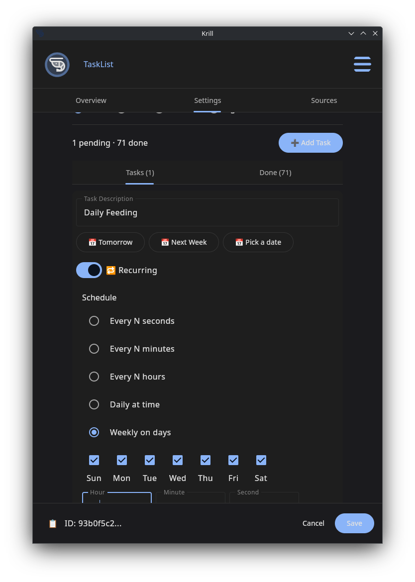 screen