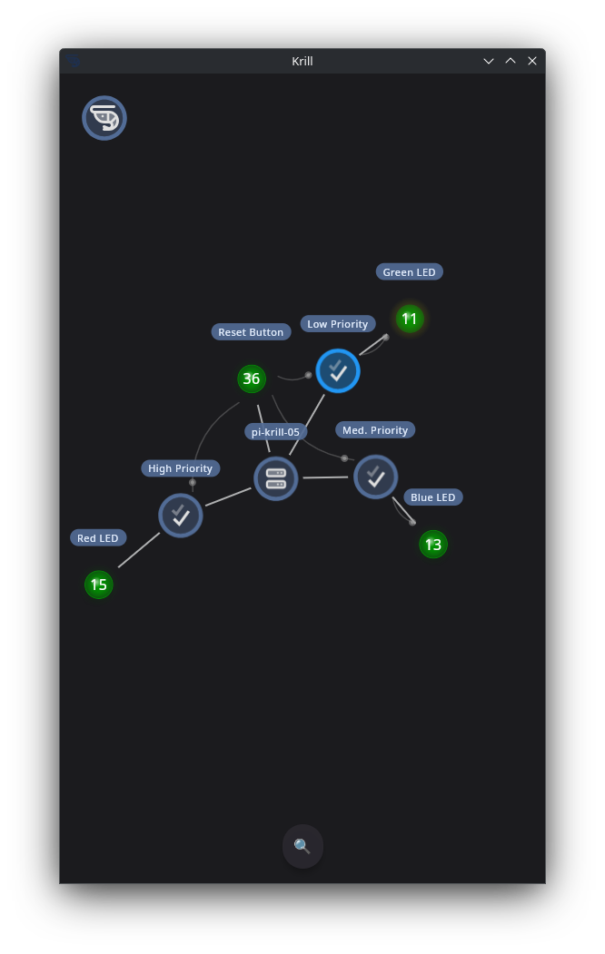 Peer settings screen